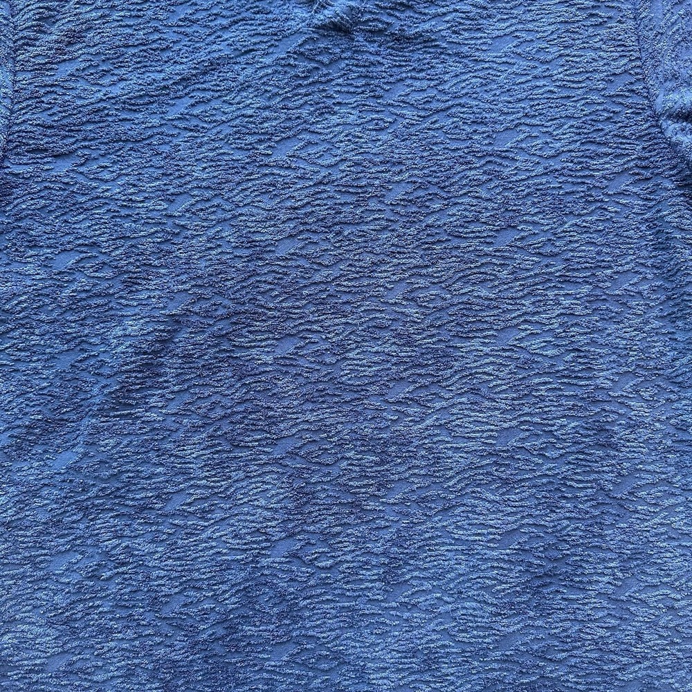 Weatherproof Vintage Naval Academy Polo Shirt‎ Men's S Navy Blue Textured - Picture 9 of 11